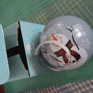 Festive Snowman Ornament